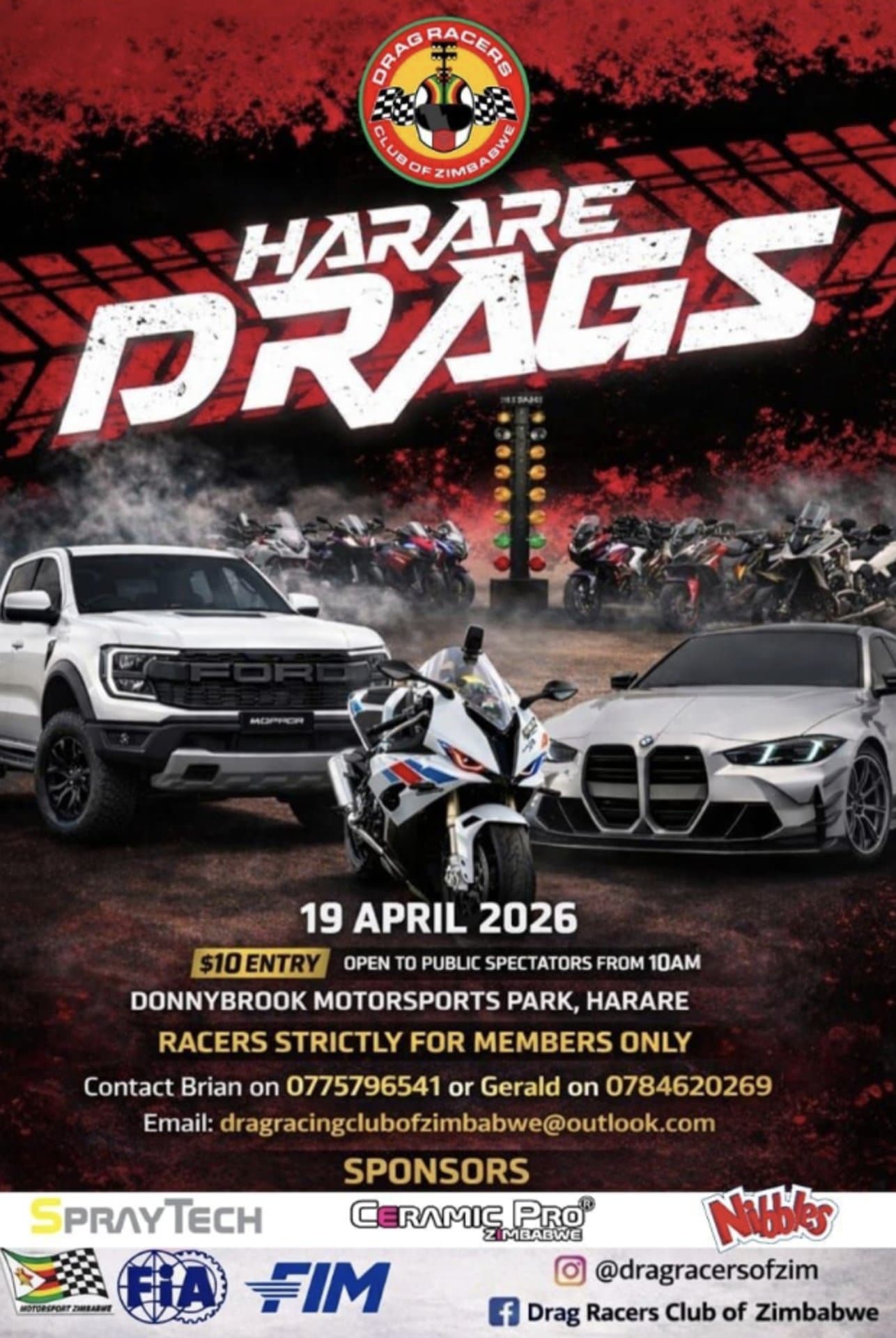 Harare Drag Races Round 1 2026