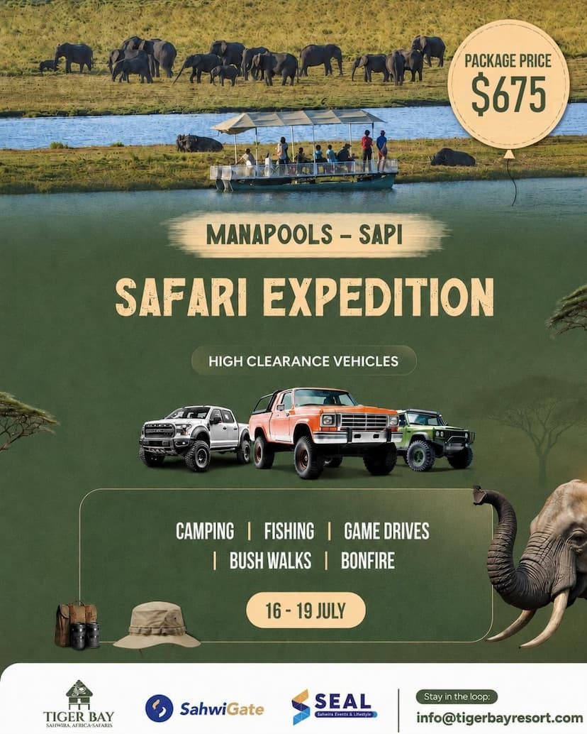 Manapools – Sapi Safari Expedition 16 – 19 July 2026
